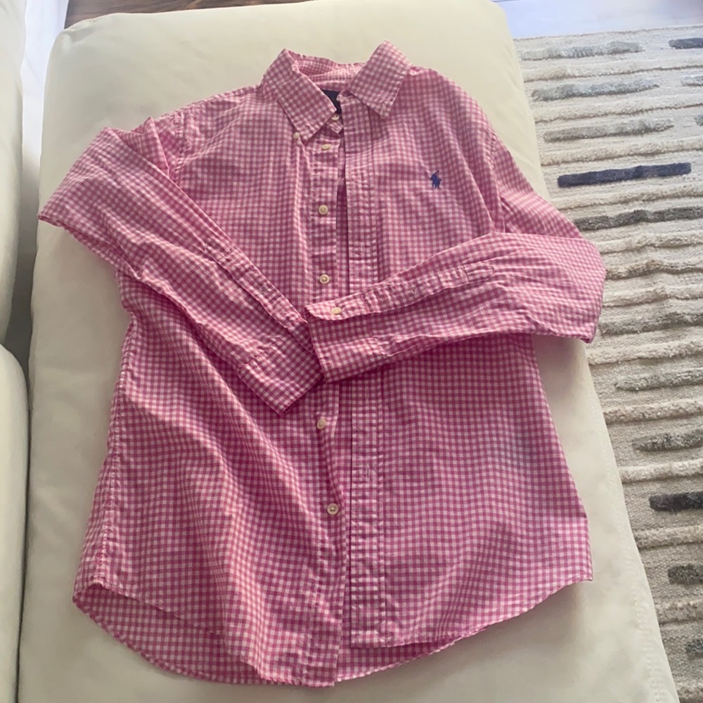 Ralph Lauren pink dress shirt